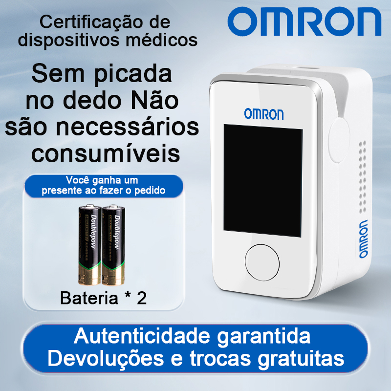 [Medidor de glicose no sangue multifuncional não invasivo] Detecção de glicose no sangue, detecção de frequência cardíaca, detecção de temperatura corporal, gravação de dados, ecrã táctil grande, ligação Bluetooth